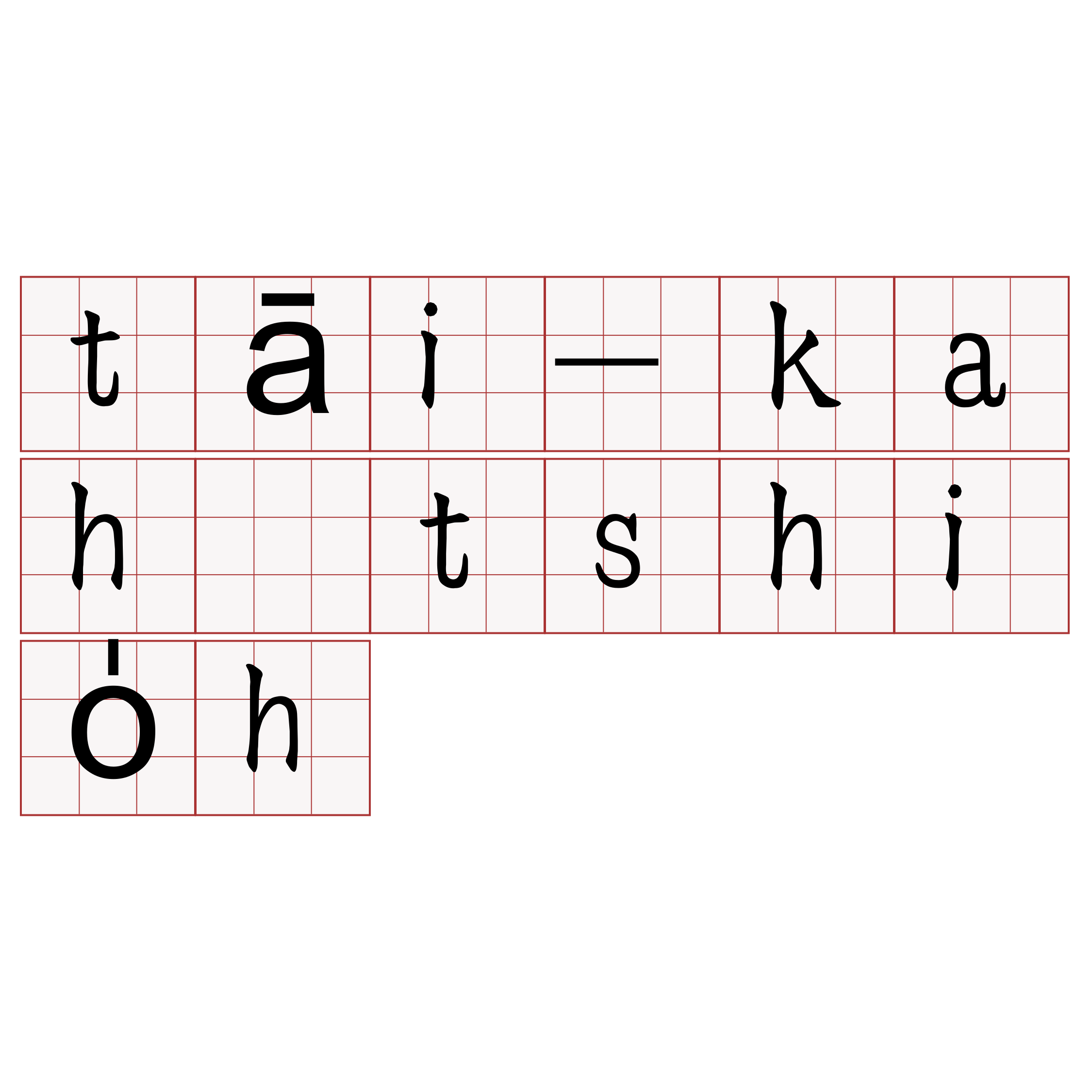 tāi-kah tshio̍h